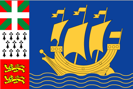 Flag of Saint Pierre and Miquelon